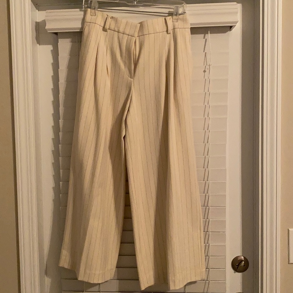 Ann Taylor crop wide leg pants